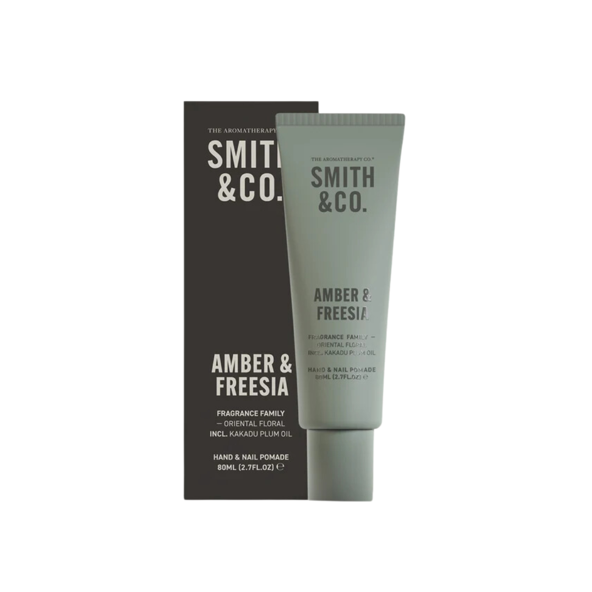 Smith & Co Hand and Nail Pomade 80ml - Amber & Freesia