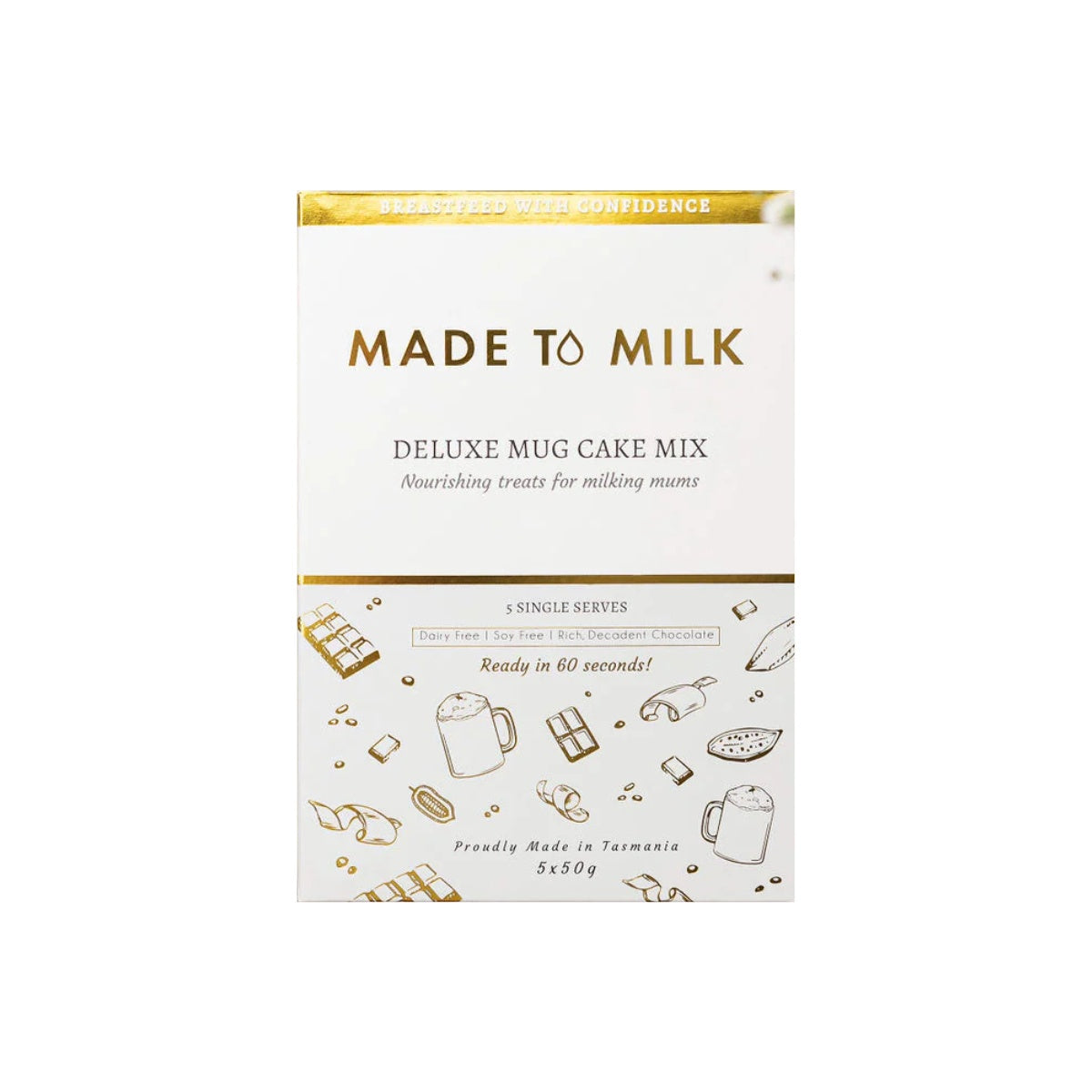 Made to Milk - Deluxe Mug Cake Mix - 5 pack