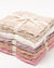 Heirloom Knitted Blanket - Pale Mauve