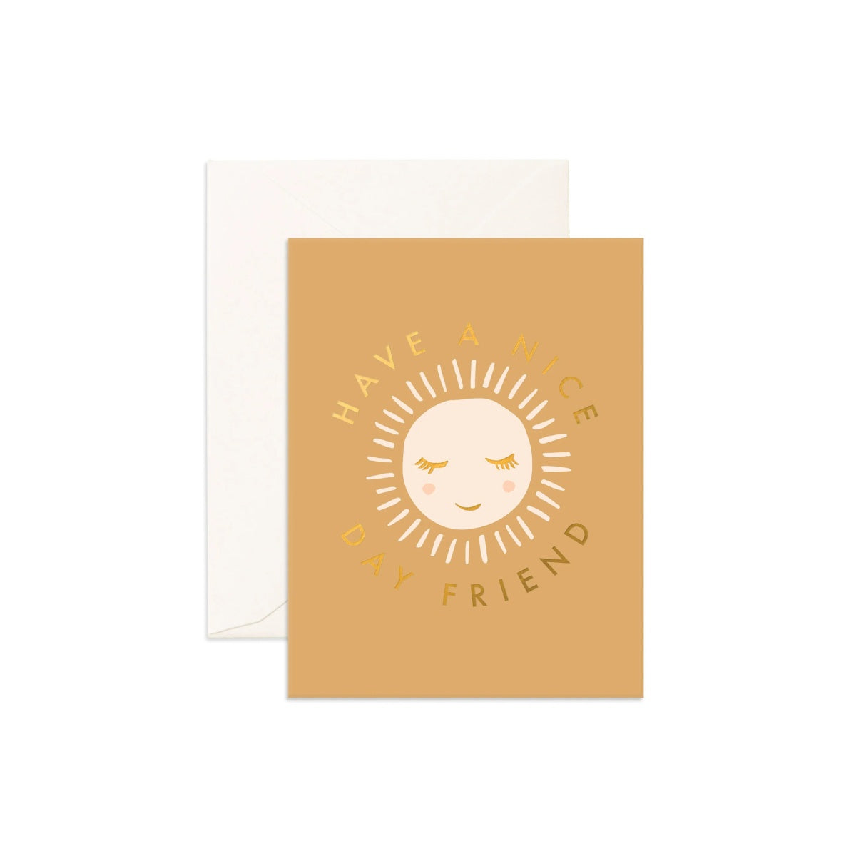 Nice Day Sun Greeting Card