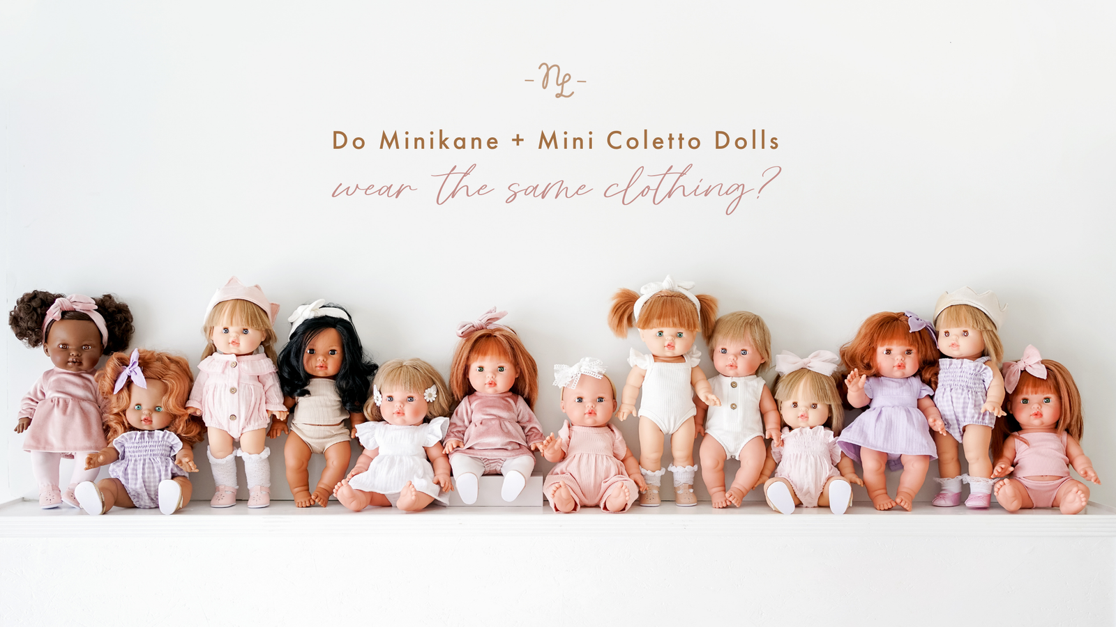 Do Minikane and Mini Coletto Dolls Wear the Same Clothes?