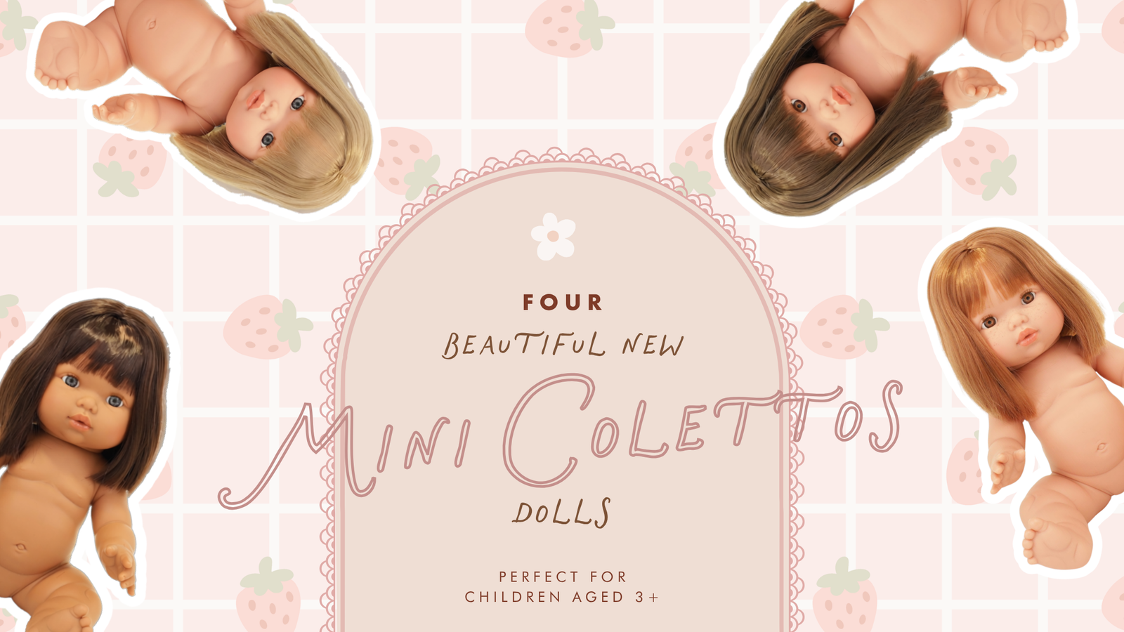 Meet the Four New Mini Colettos Dolls - You'll Fall in Love With