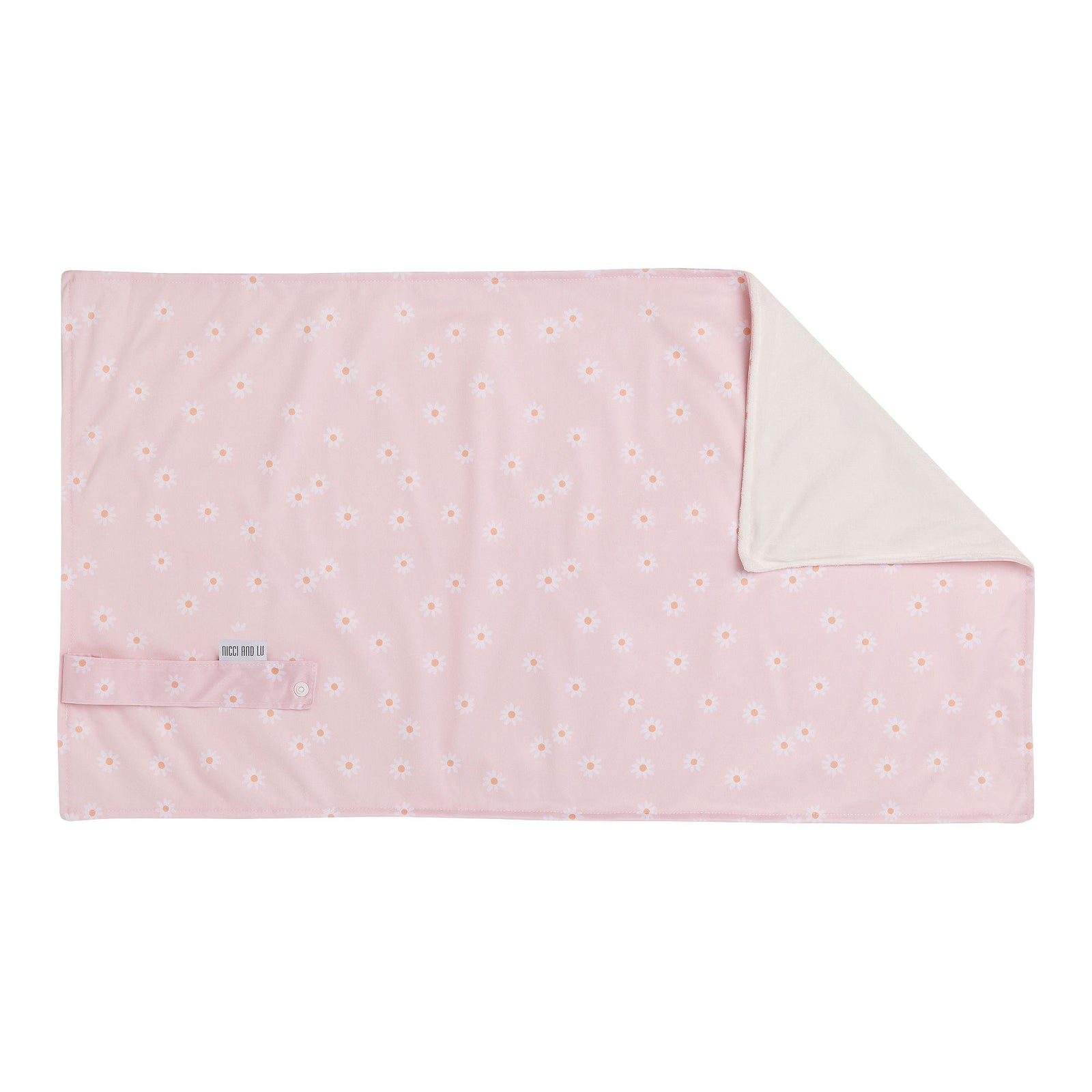 Change Mat - Rose Blush Daisy