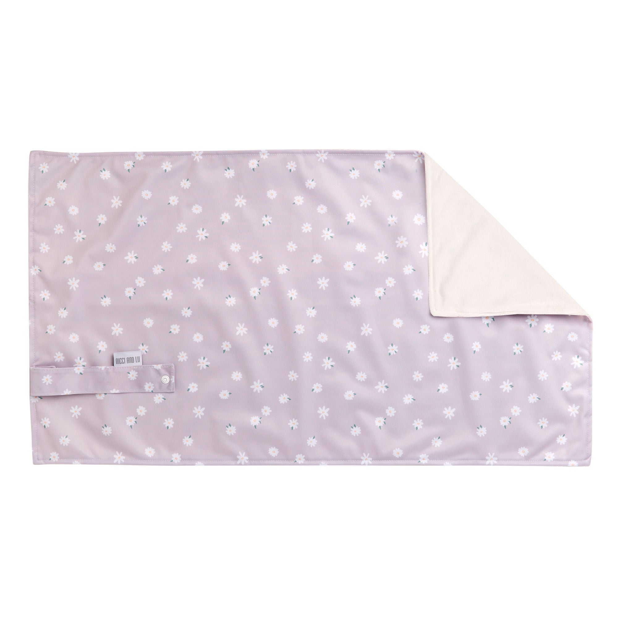 Change Mat - Lilac Flowers