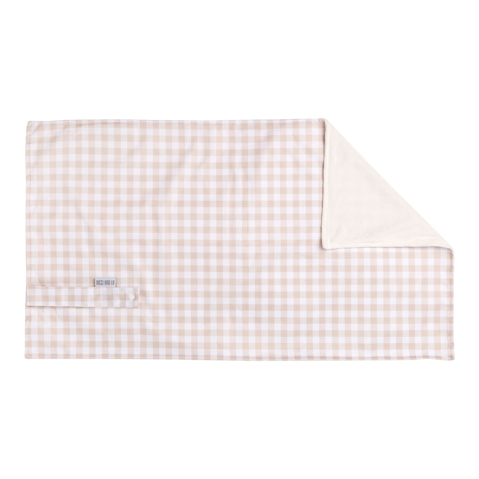 Change Mat - Beige Gingham