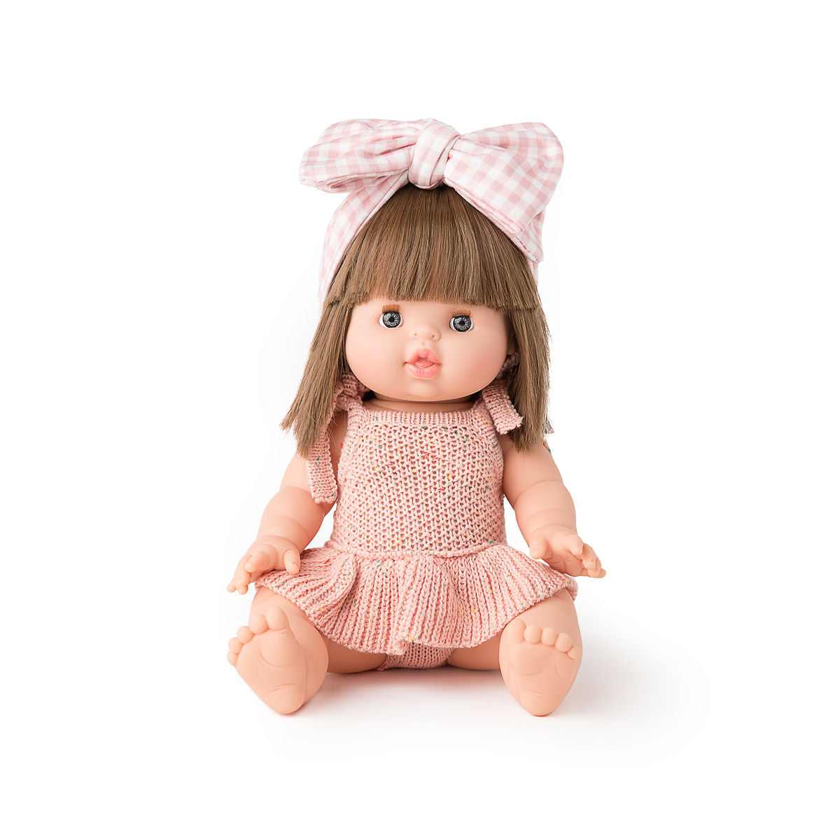 Doll Clothing - Isabella Vintage Tutu Romper - Verigated Pink