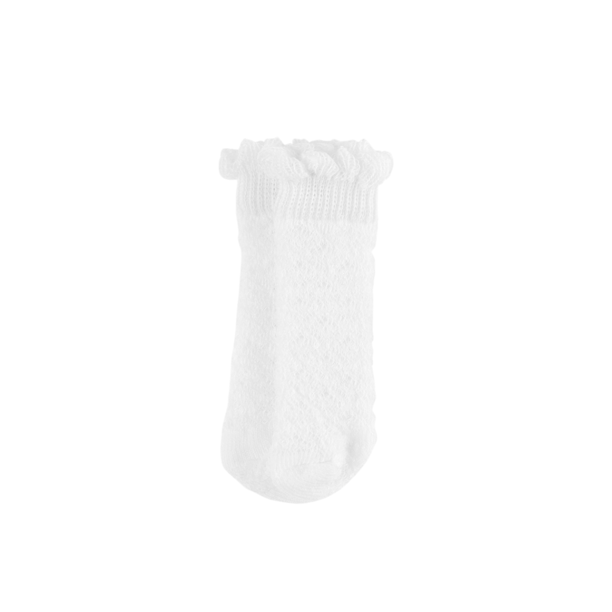Doll Accessories - Lace Knee High Sock for 34cm Dolls - White