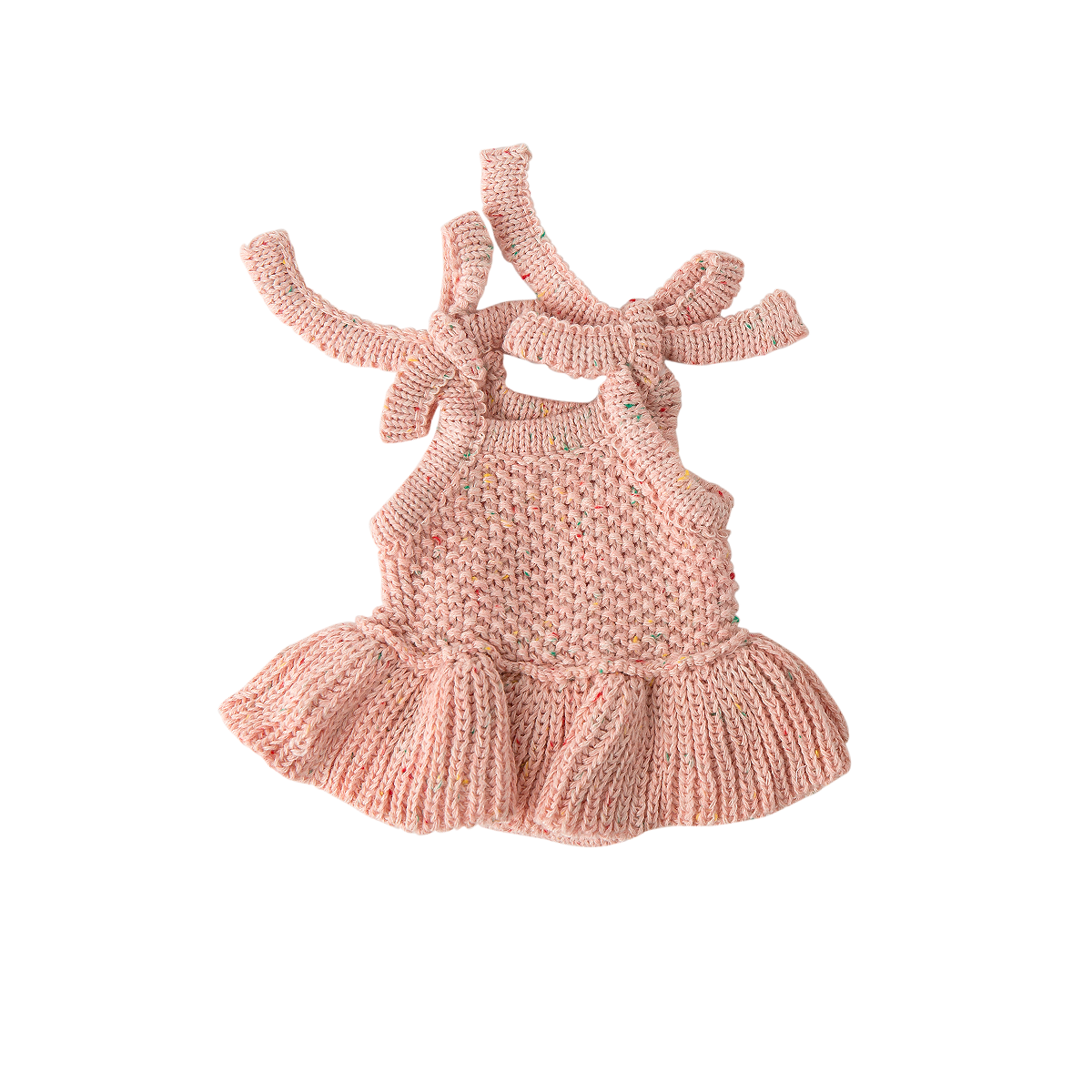 Doll Clothing - Isabella Vintage Tutu Romper for 34cm Dolls - Verigated Pink
