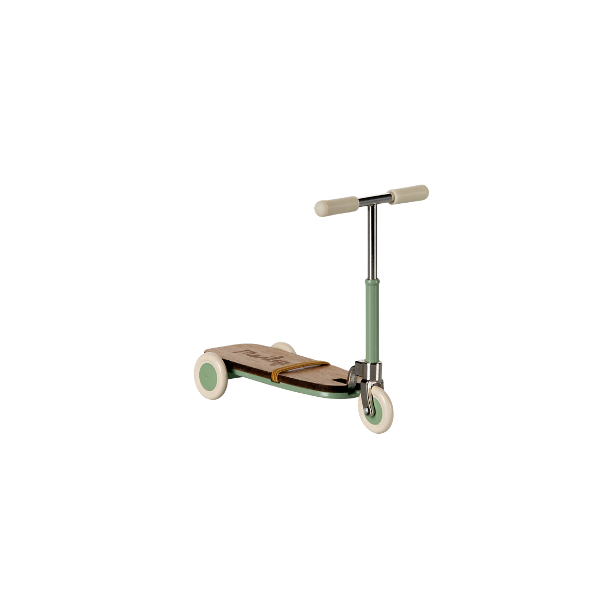 Maileg Kickboard Scooter Mouse – Mint | Miniature Scooter Accessory