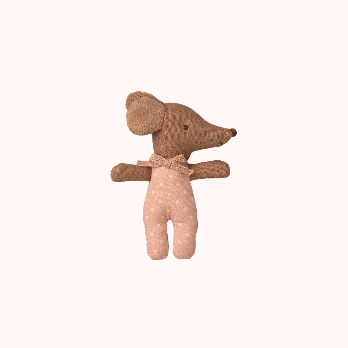 Maileg baby mouse reversible face toy
