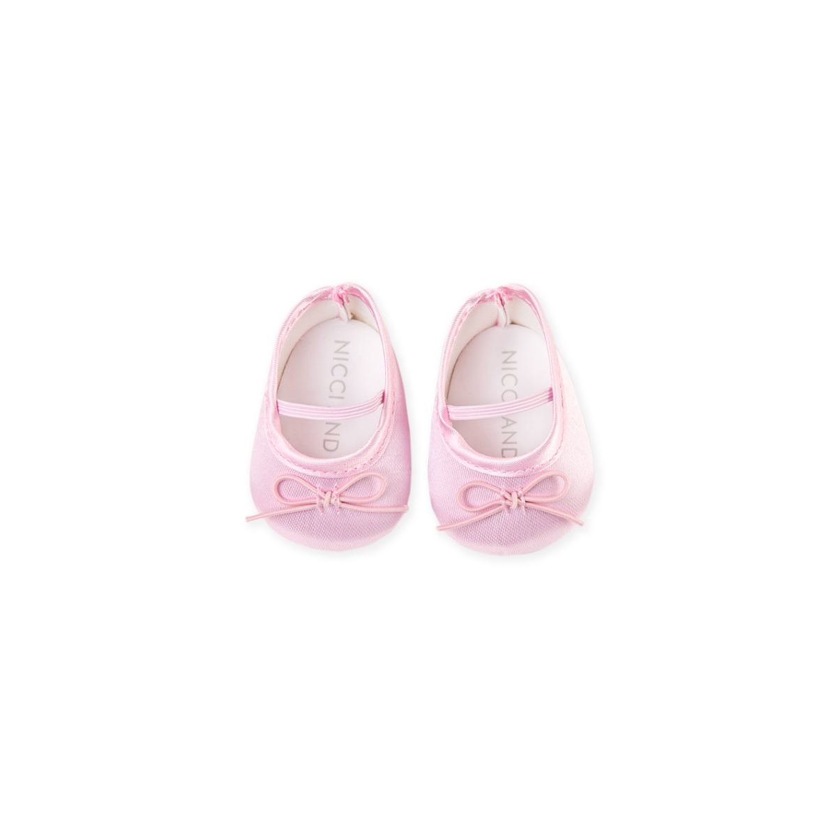 Mini Coletto Doll Ballet Flats for 34cm Dolls – Satin Pink