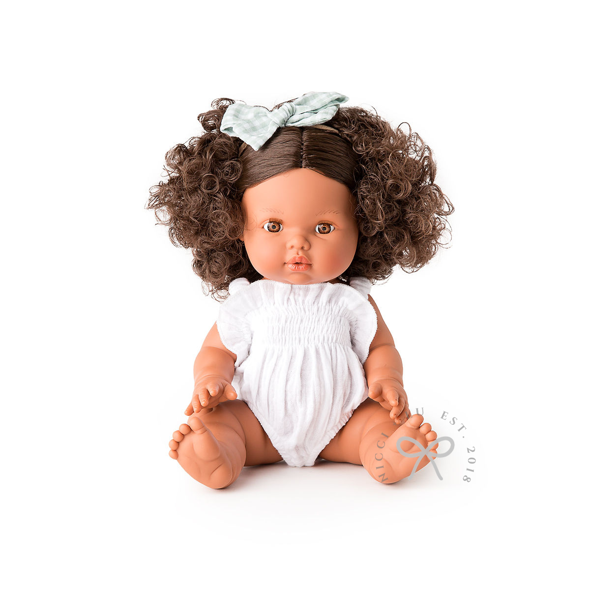 Mini Coletto Zaara – 34cm Anatomically Correct Doll with brown eyes