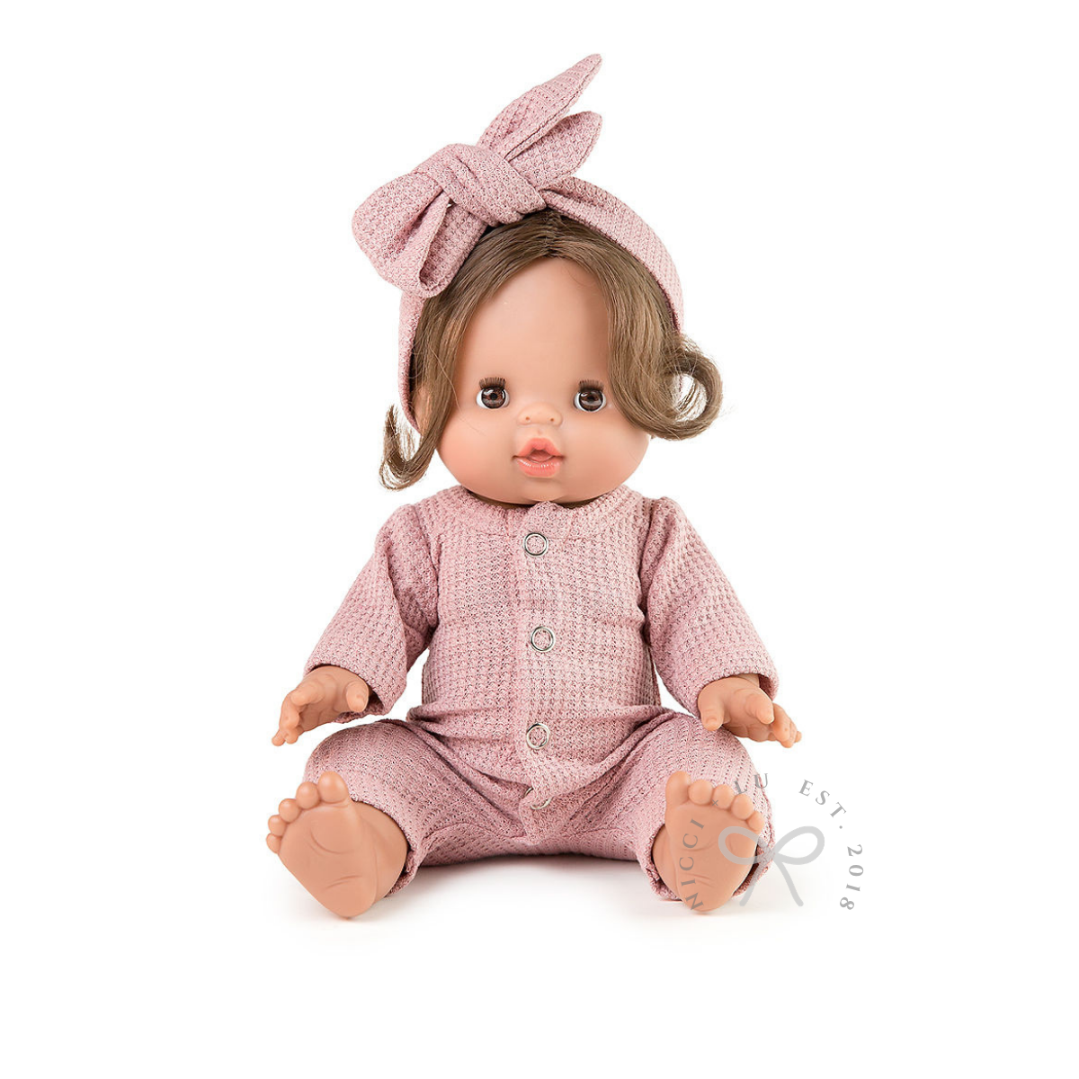 Minikane Léopoldine – 34cm Anatomically Correct Doll