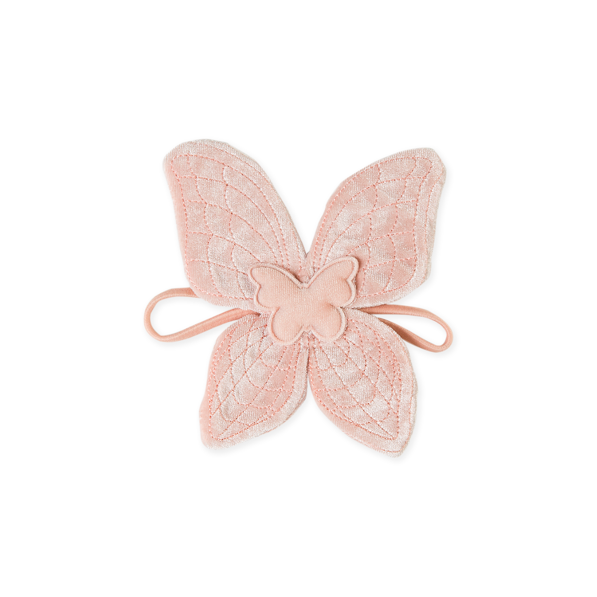 Doll Accessories - Velvet Fairy Wings- Ballet Pink
