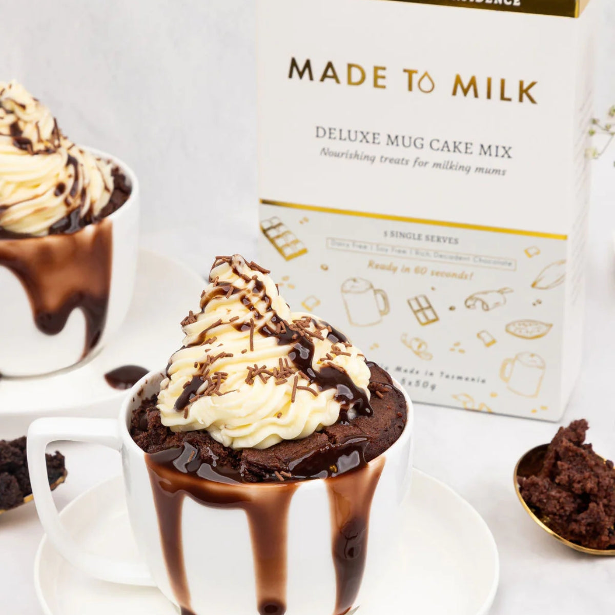 Made to Milk - Deluxe Mug Cake Mix - 5 pack
