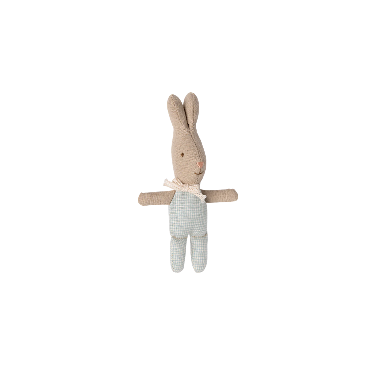 Maileg Rabbit My – Light Blue | Miniature Bunny Soft Toy