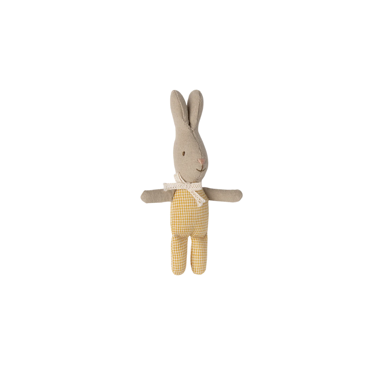 Maileg Rabbit My – Yellow | Miniature Bunny Soft Toy