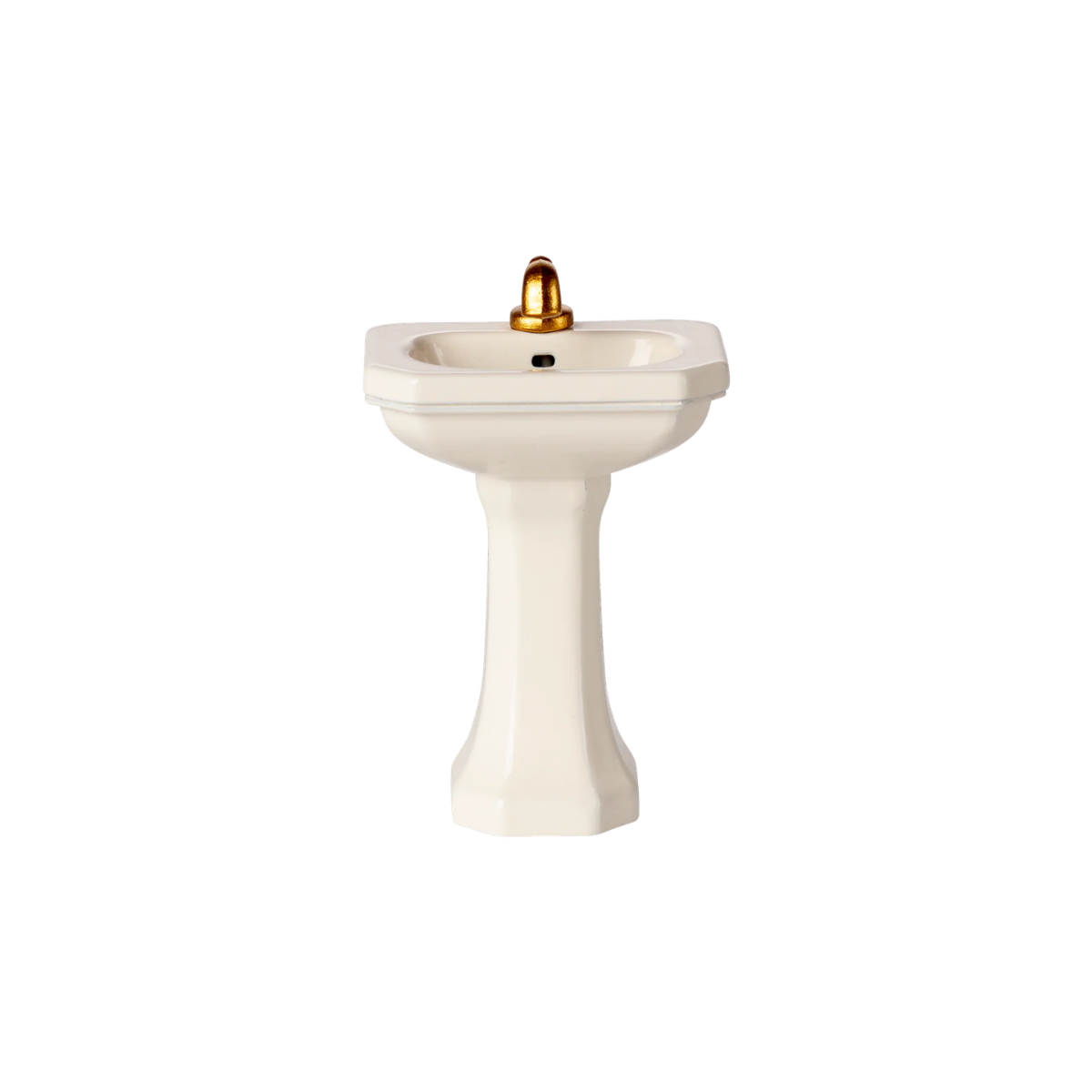 Maileg Bathroom Sink for Mouse House – Off White | Miniature Dollhouse Bathroom Furniture
