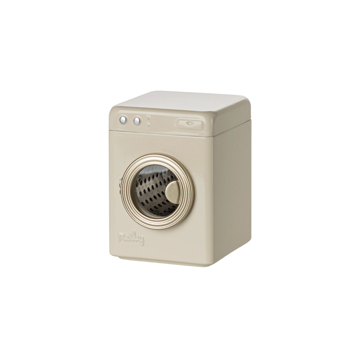 Maileg Washing Machine for Mouse House – Off White | Miniature Dollhouse Laundry Furniture