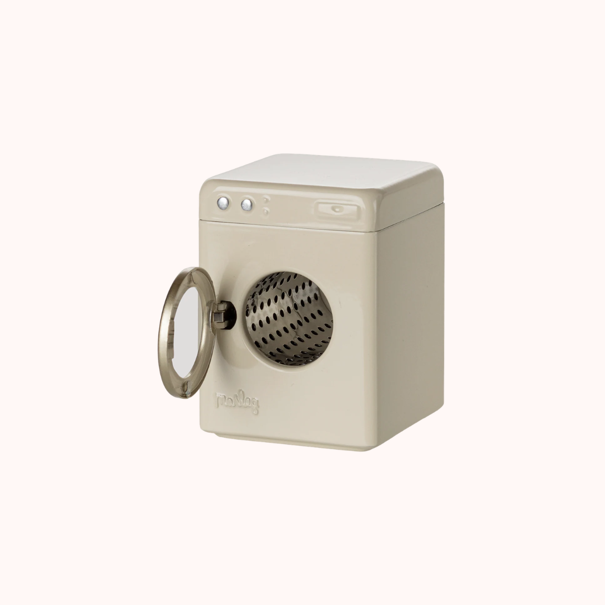 Maileg Washing Machine for Mouse House – Off White | Miniature Dollhouse Laundry Furniture