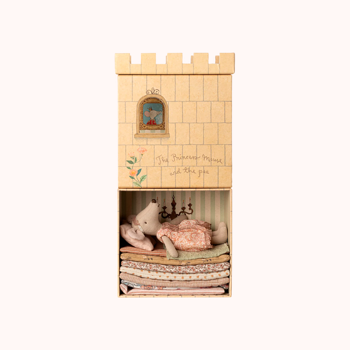 Maileg Princess &amp; the Pea Mouse – Big Sister | Fairytale Castle Play Set
