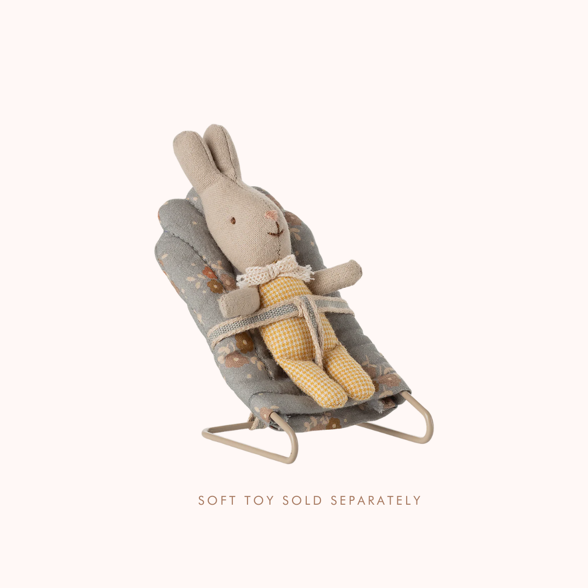 Maileg Babysitter Chair – My Size Blue | Bouncy Seat for Baby Mice &amp; Rabbits