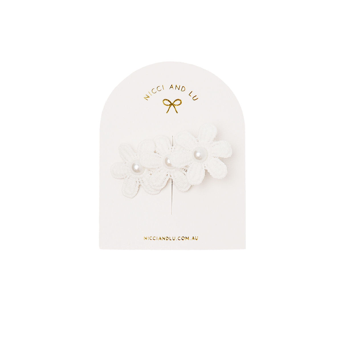 Clip-Trio Pearly Daisy