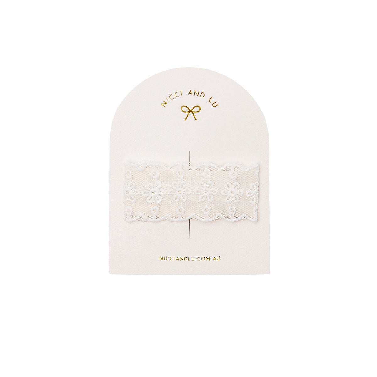 Cotton Lace Clip-Grace