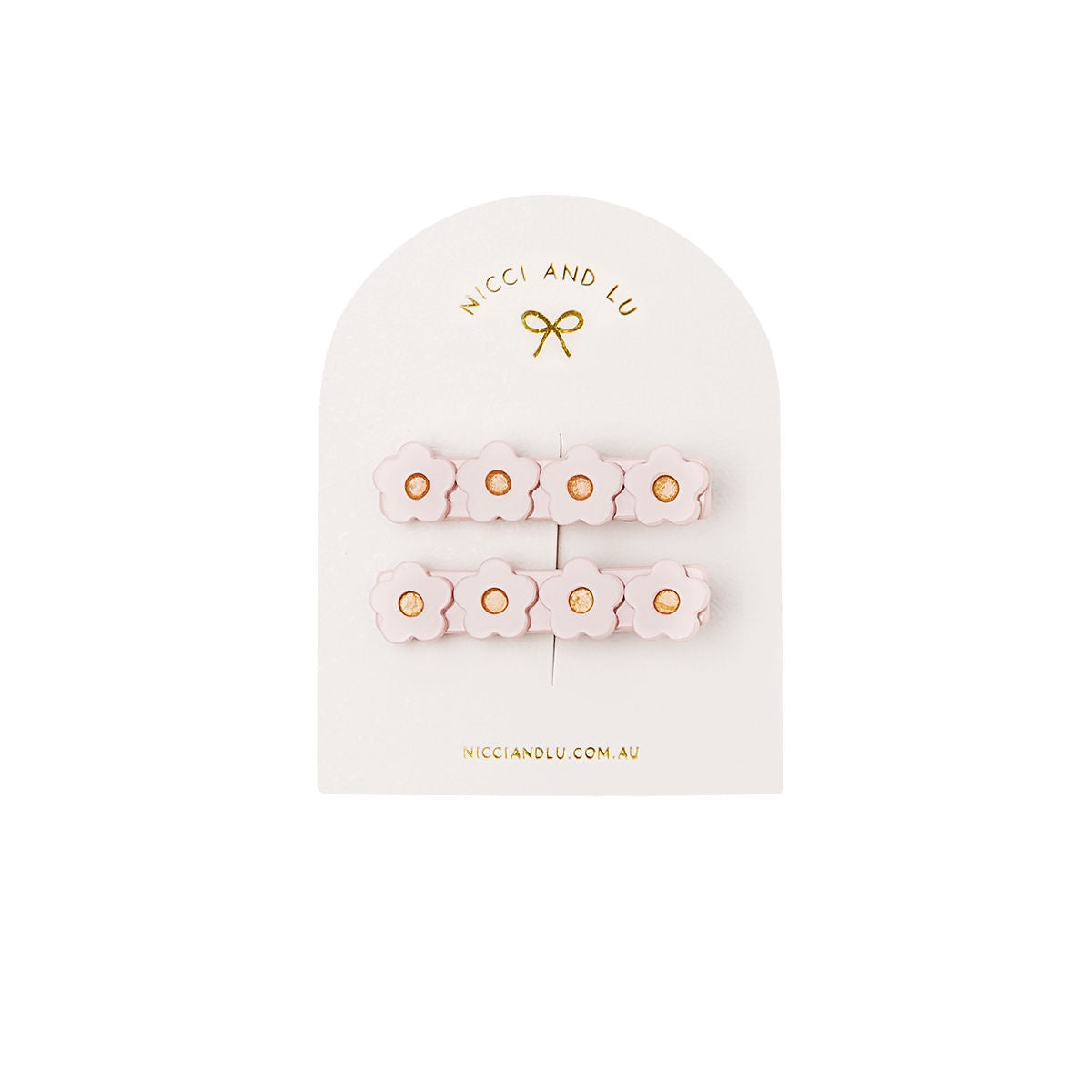 Daisy Chain Clip Set-Lilac