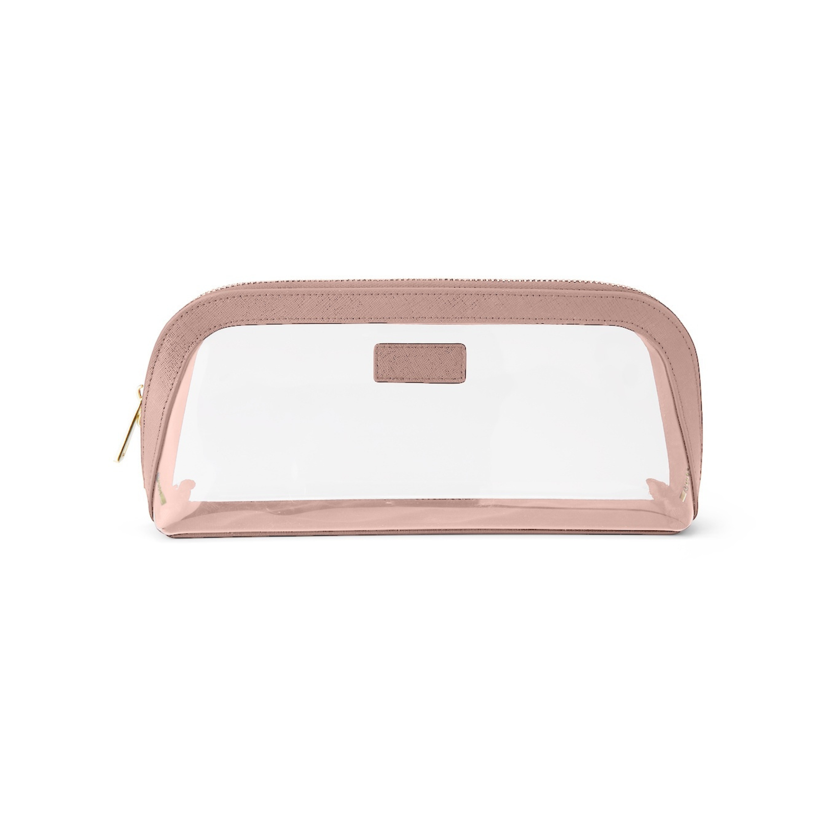 Clear Cosmetic Bag - Taupe