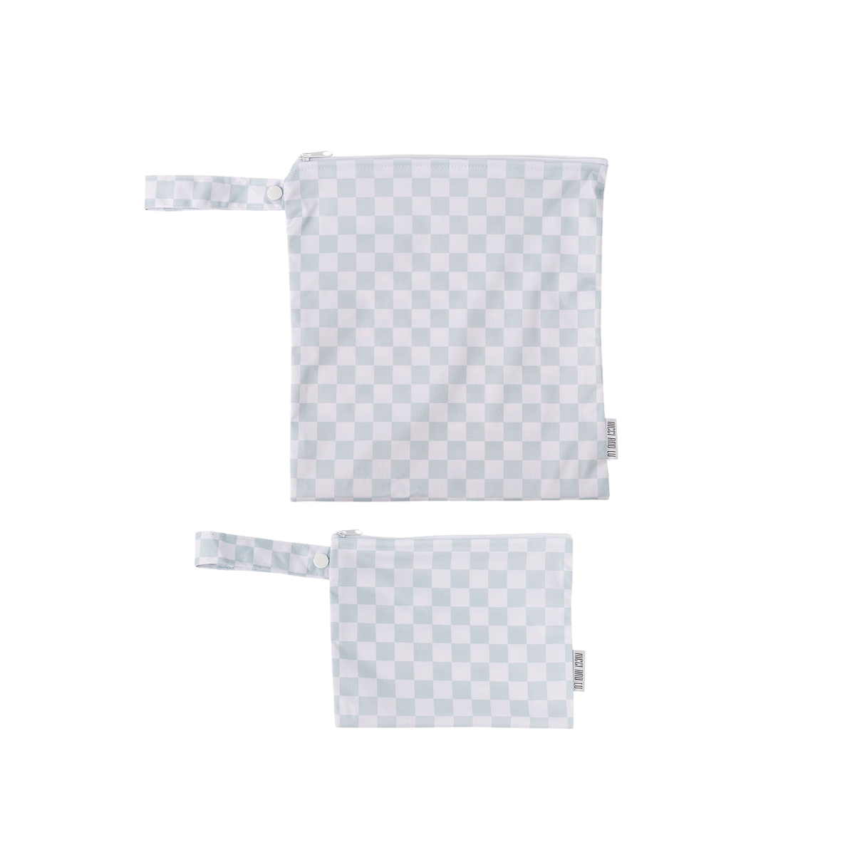 Wet Bag Set 3 Piece - Blue Check