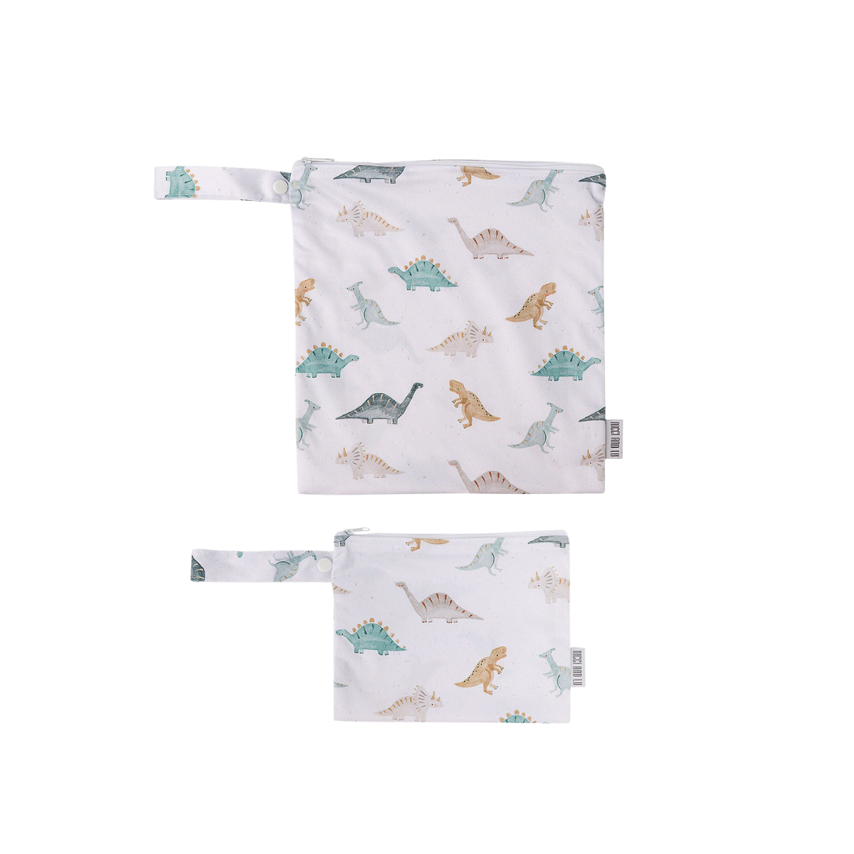 Wet Bag Set 3 Piece - Dinosaur
