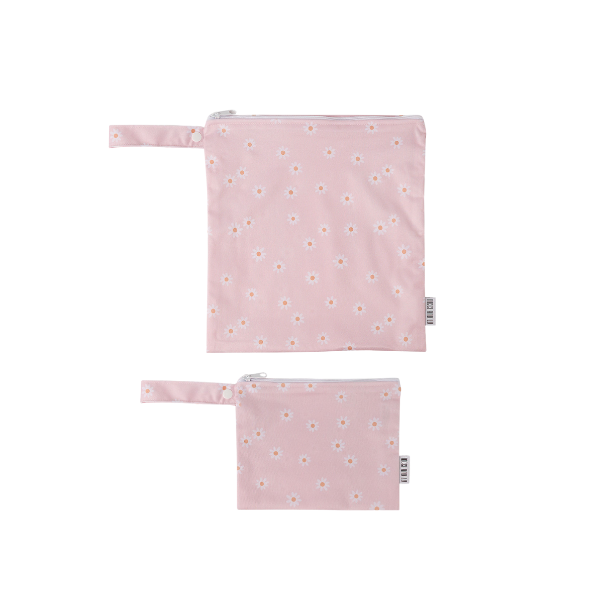 Wet Bag Set 3 Piece - Rose Blush Daisy