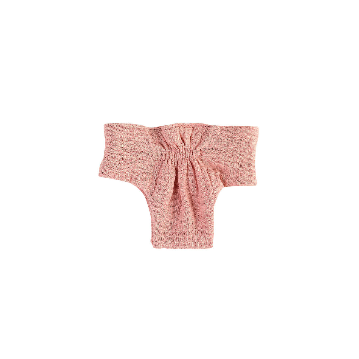 Doll Clothing - Doll Nappy Muslin - Rose Blush