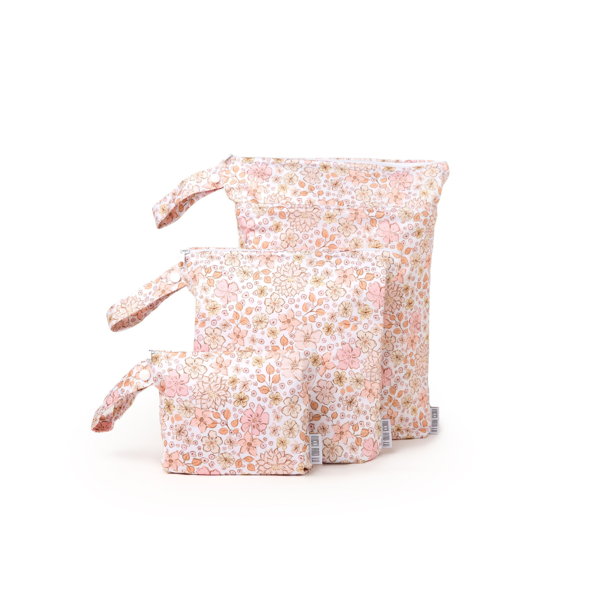 Wet Bag Set 3 Piece - Bohemian Floral