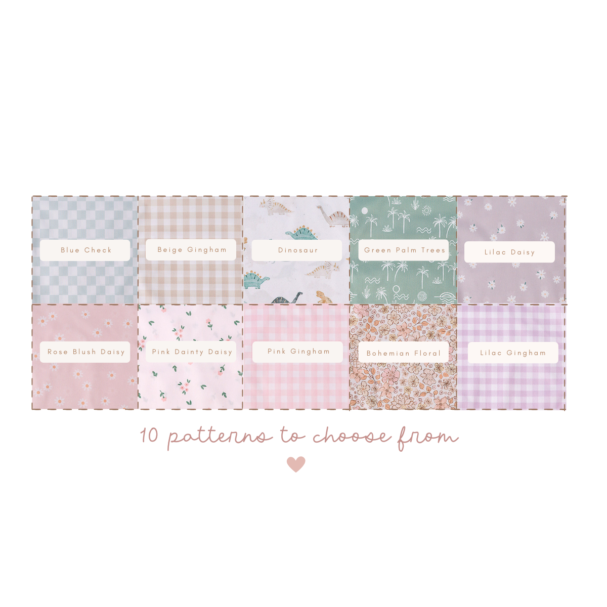 Wet Bag Set 3 Piece - Lilac Gingham