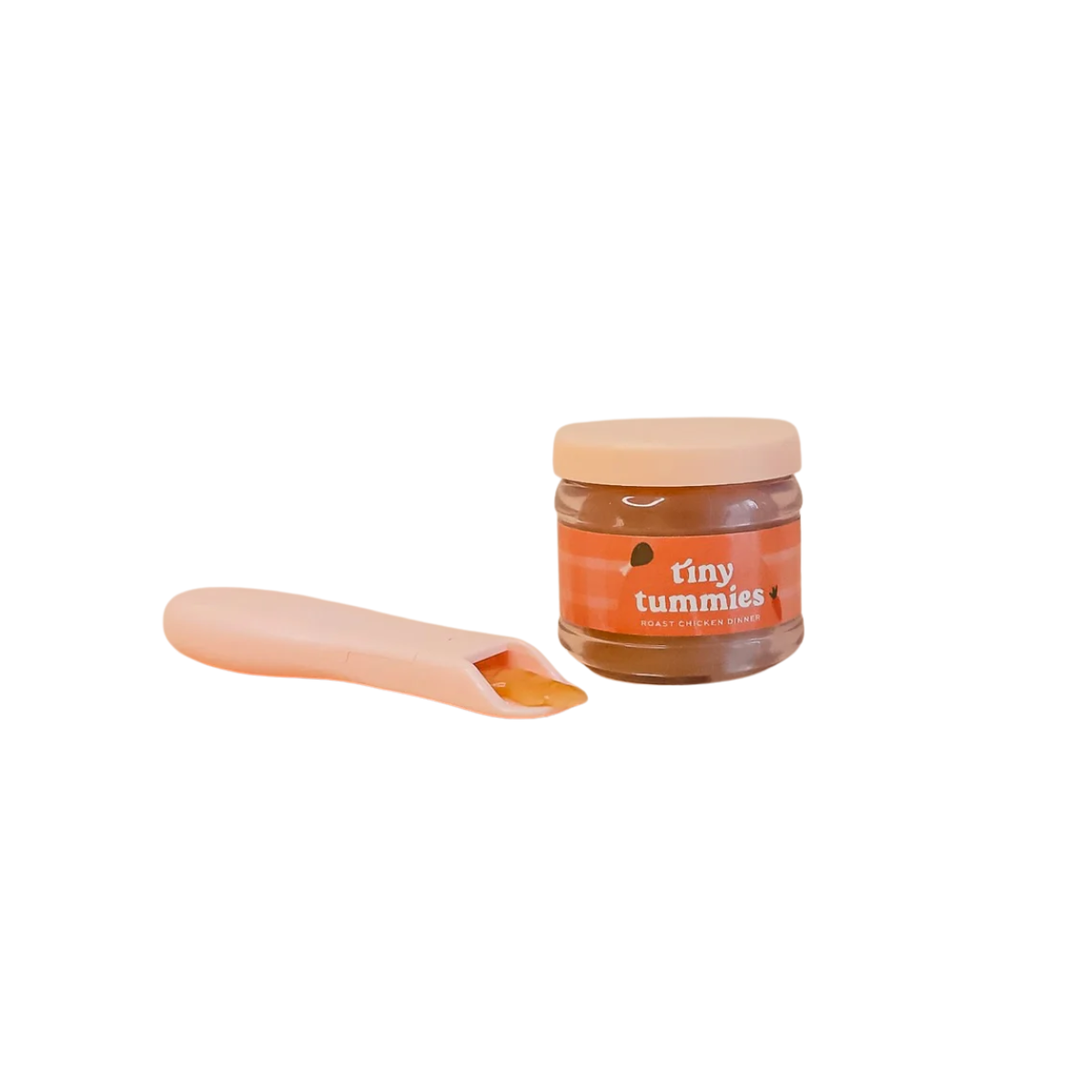 Tiny Harlow - Tiny Tummies Roast Chicken Dinner Food Jar and Spoon Set