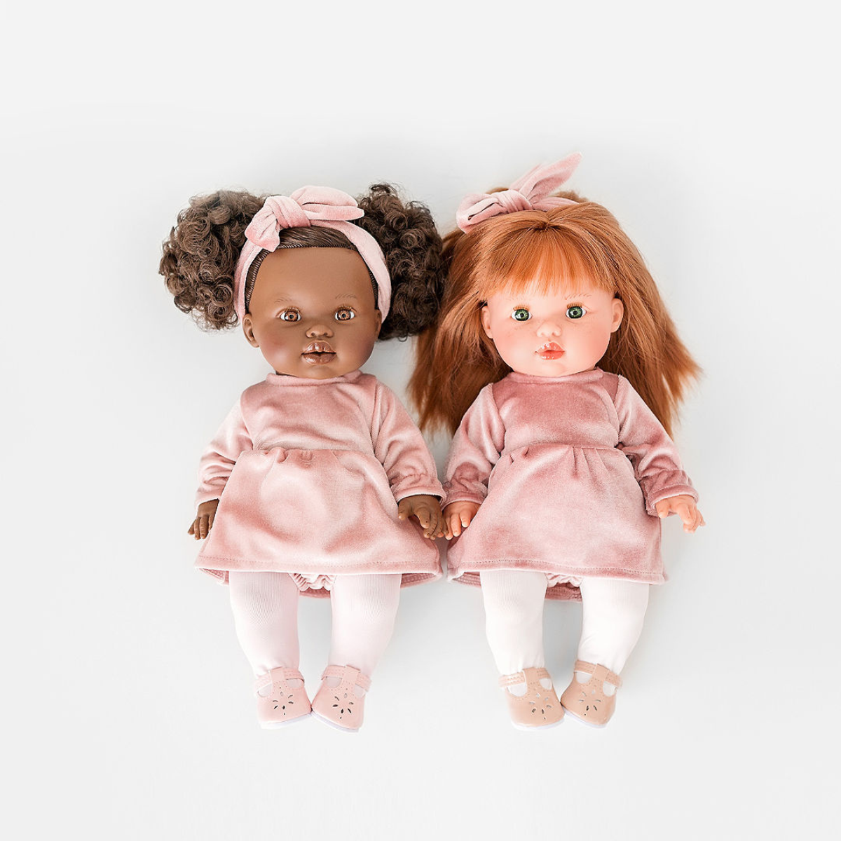 Doll Accessories - Mary Jane with Flower - Soft Pink