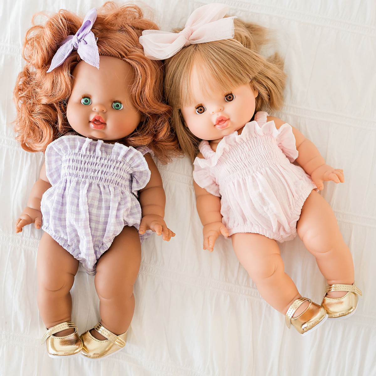 Doll Accessories - Mary Jane with Strap - Gold