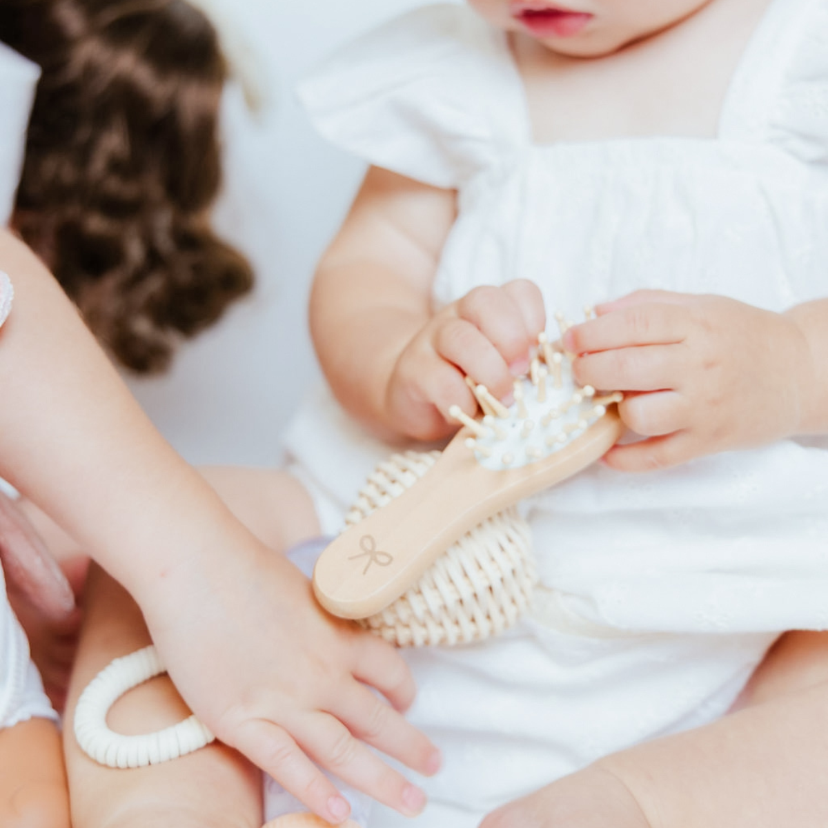 Mini Wooden Doll Brush