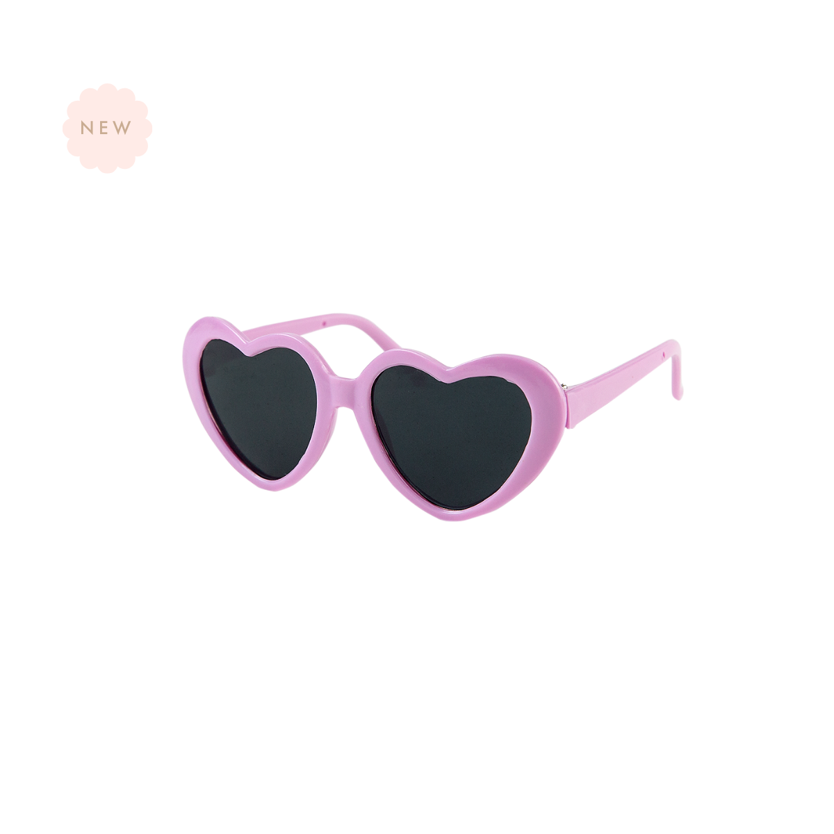 Heart Shaped Doll Sunglasses for 34cm Dolls - Purple
