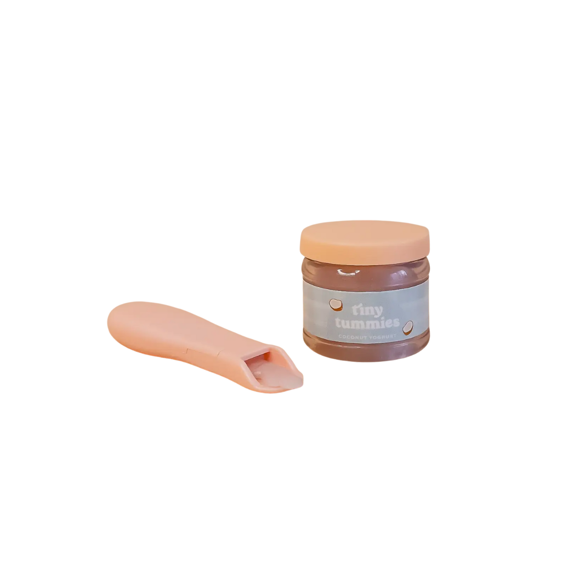 Tiny Harlow - Tiny Tummies Coconut Yoghurt Food Jar and Spoon Set
