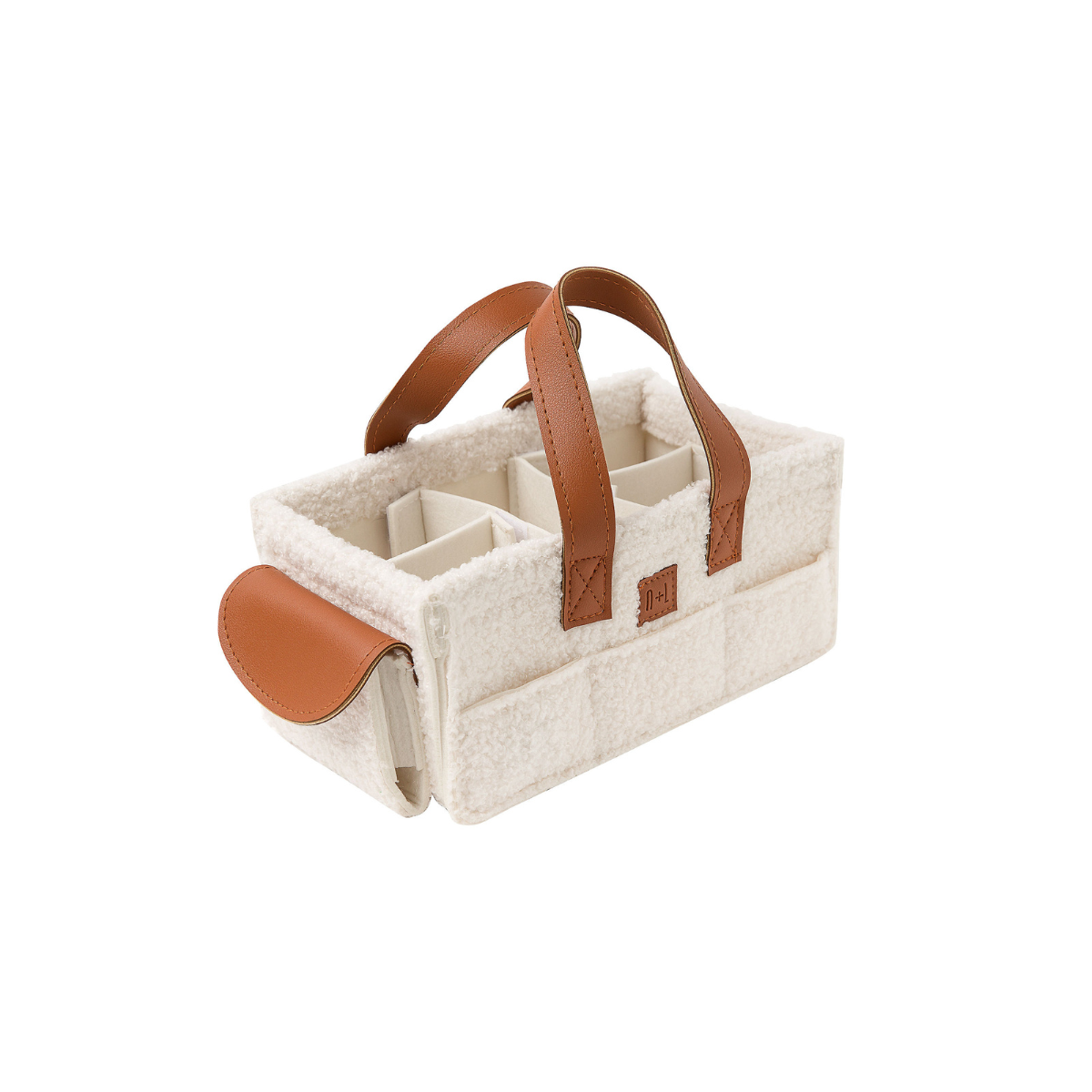 Mini Doll Nappy Caddy - Ivory