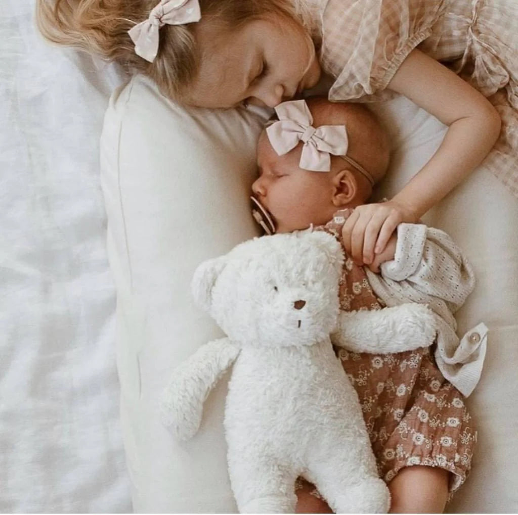 Moonie Organic Humming Bear with Lamp - Polar