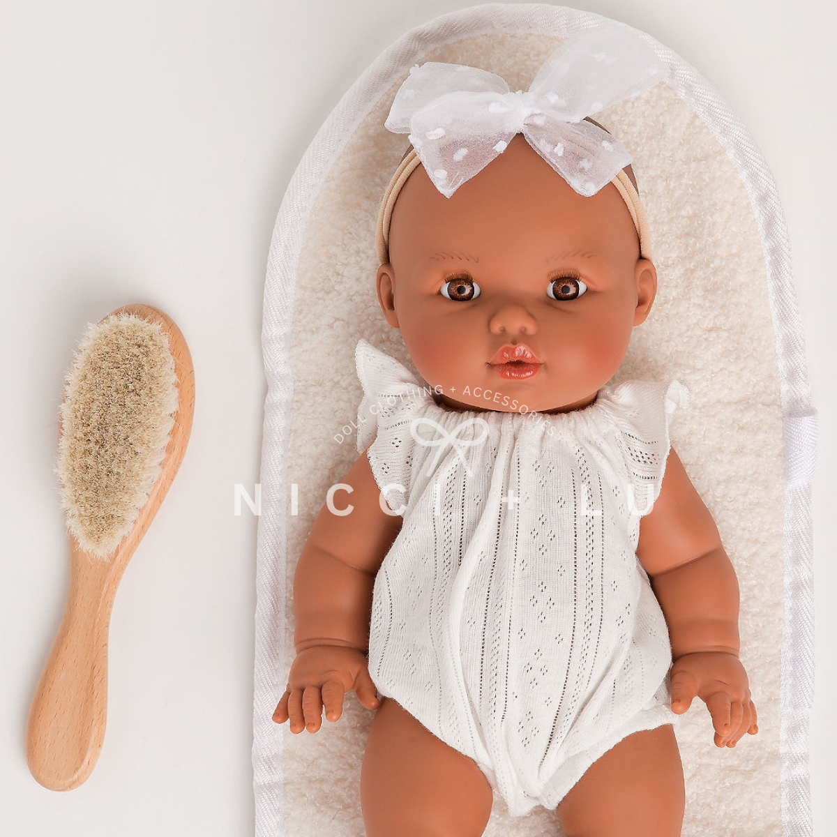 Mini Coletto Alba doll during imaginative play
