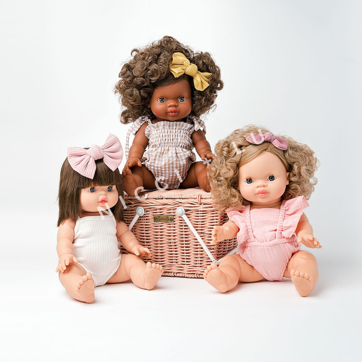 Doll Clothing - Freya Singlet Bodysuit for 34cm Dolls - Ivory