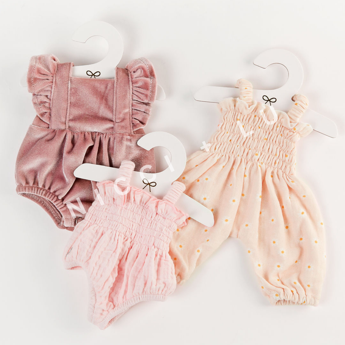 Doll Clothes - Florence Muslin Smock Jumpsuit for 34cm Dolls - Daisy