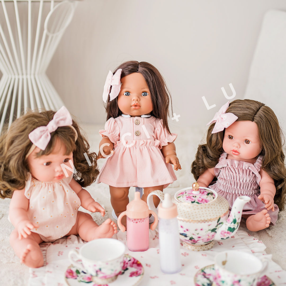 Mini Coletto Alaska – 34cm Anatomically Correct Doll with brown eyes