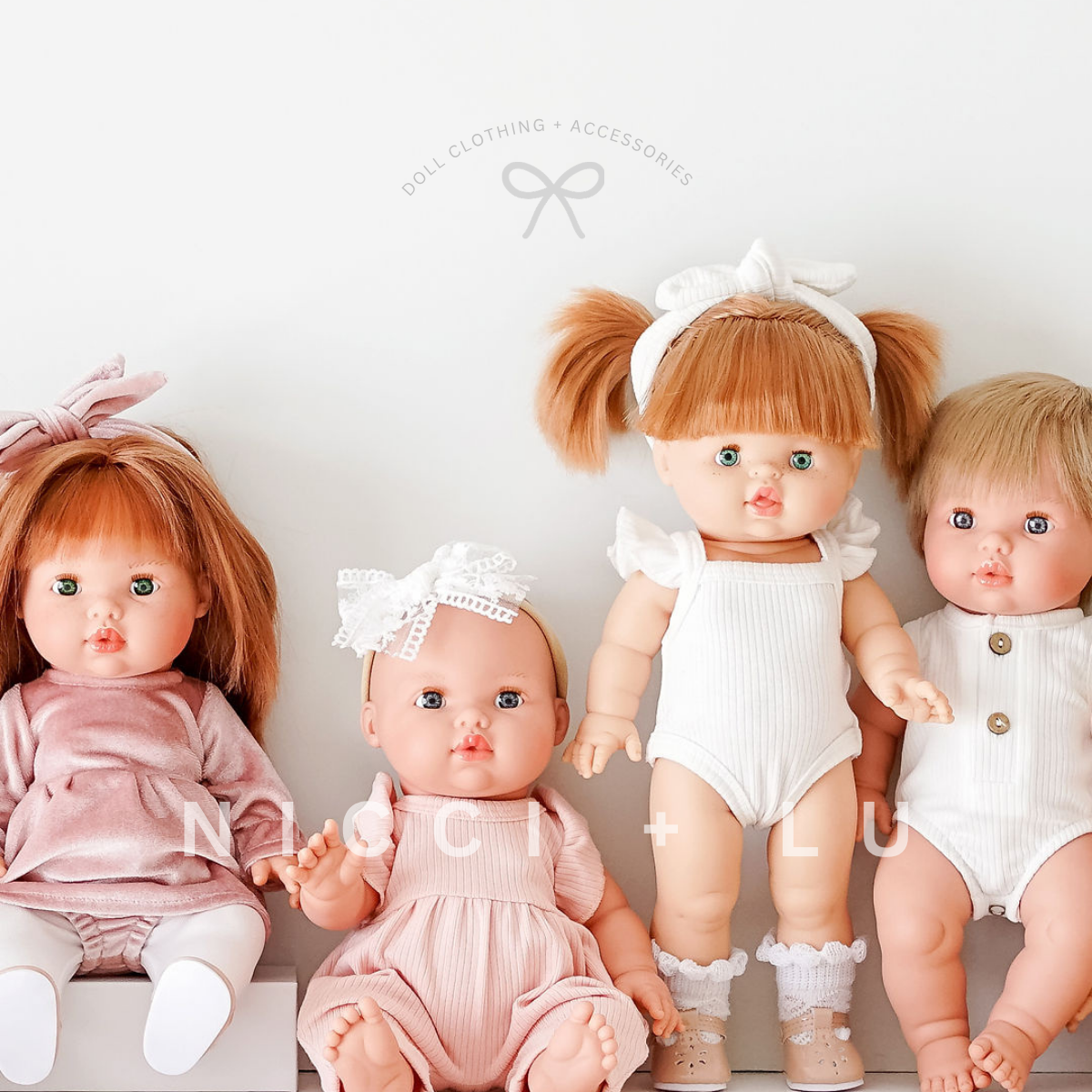 Doll Accessories - Frill Ankle Sock for 34cm Dolls - White