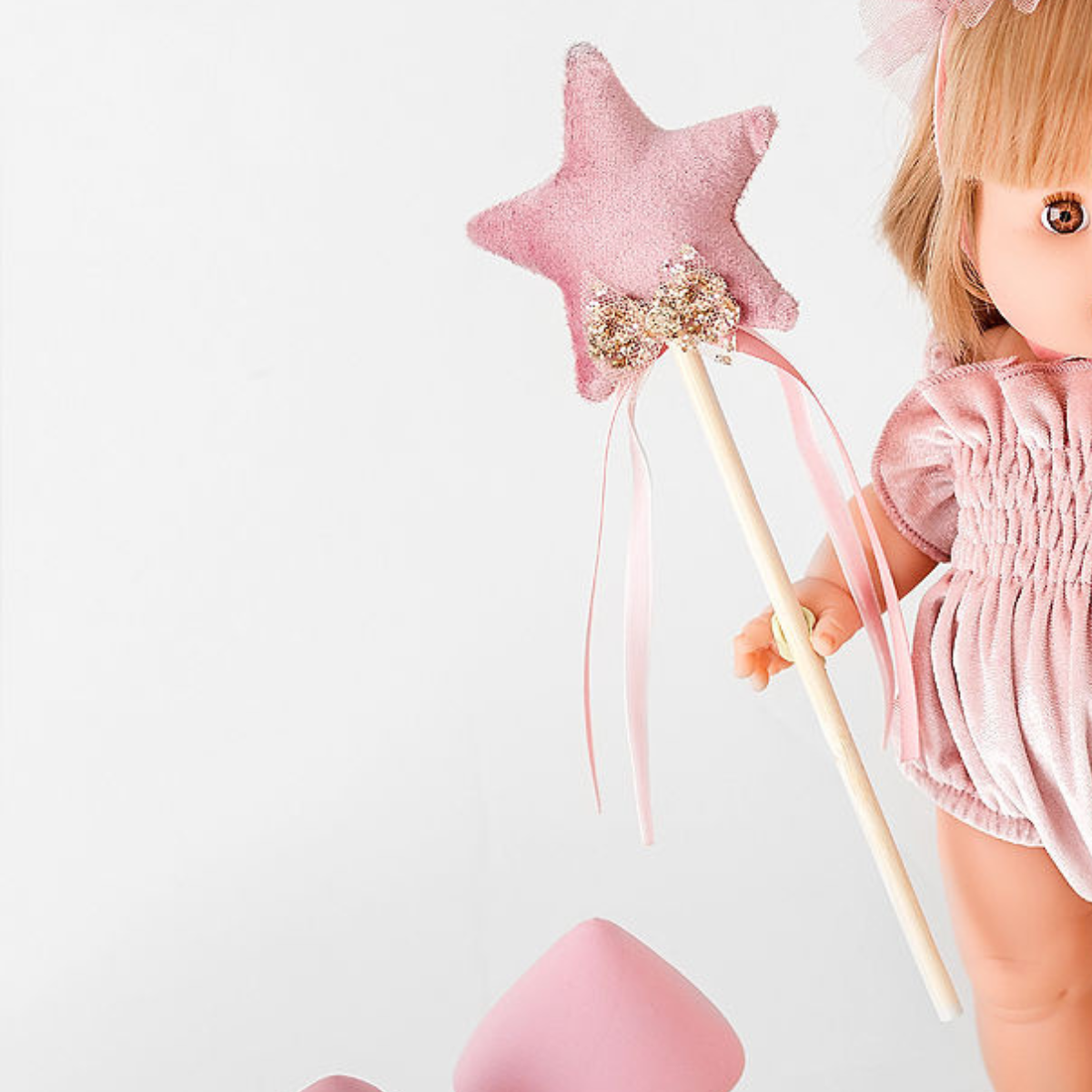 Doll Accessories - Star Fairy Wand - 34cm Doll Accessory